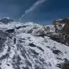 Trekking to the Sele La and Mirgin La passes on the Kanchenjunga Base Camp, Ghunsa, Nepal